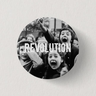 Revolution! 3 Cm Round Badge