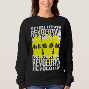 Revolution Alien  Sad Aesthetic Edgy Streetwear Sweatshirt