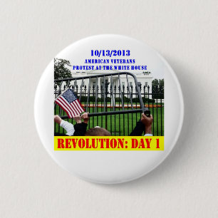REVOLUTION: DAY 1 6 CM ROUND BADGE