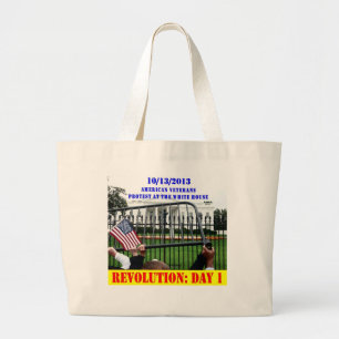 REVOLUTION: DAY 1 LARGE TOTE BAG