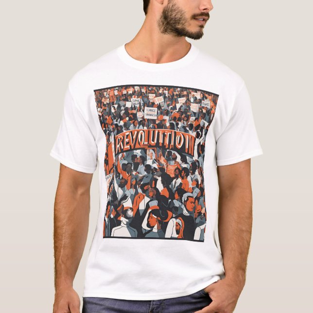"Revolution" graphic tee (Front)