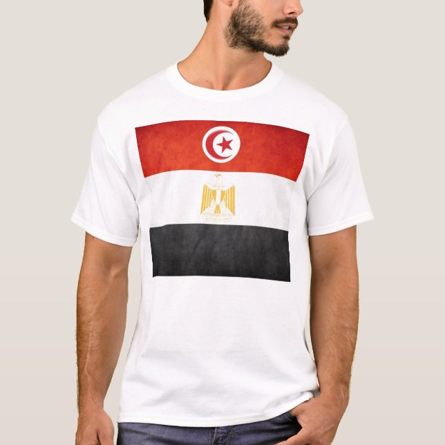 Revolution in Egypt & Tunisia T-Shirt (Front)