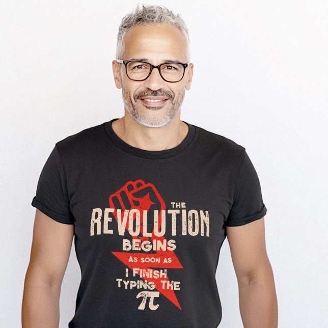 Revolution Pi Number Sarcastic Math Geek T-Shirt (Revolution Pi Number Sarcastic Math Geek T-Shirt)