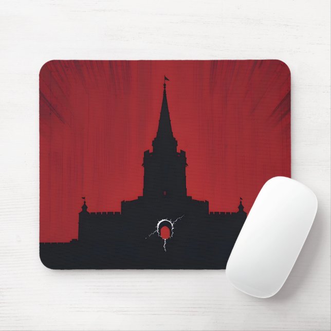 Revolution Tower Symbol Mouse Pad (With Mouse)