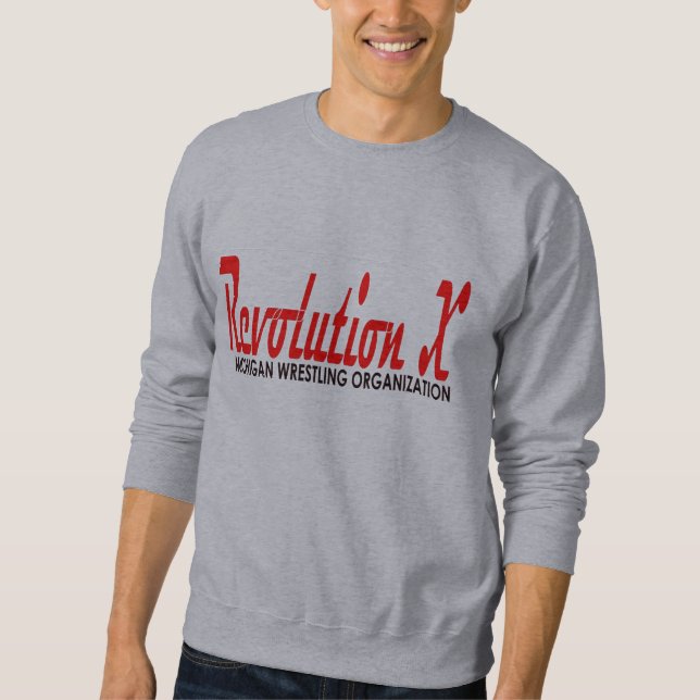 Revolution X Cursive Logo Sweatshirt (Front)