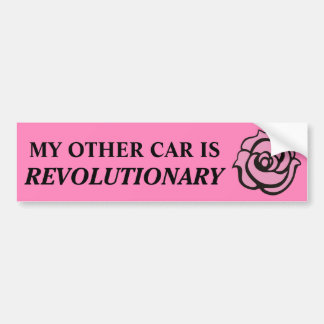 revolutionary bumper sticker