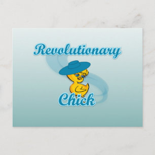 Revolutionary Chick #3 Postcard
