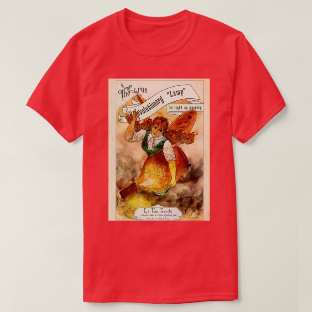 Revolutionary Fairy Molotov version T-Shirt (Design Front)