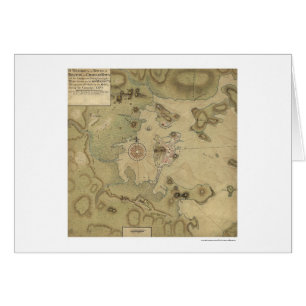 Revolutionary War Map - 1775