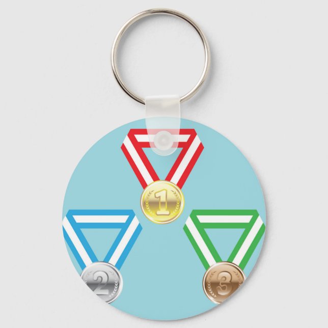 Reward Medals vector Key Ring (Front)