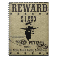 Reward Poster Poker Pete