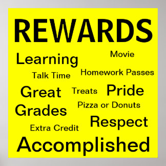 Rewards Poster