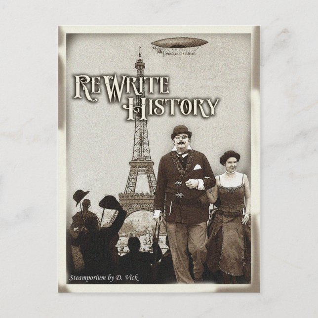 Rewrite History Postcard (Front)