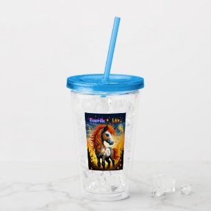 Rewrite Life Acrylic Tumbler