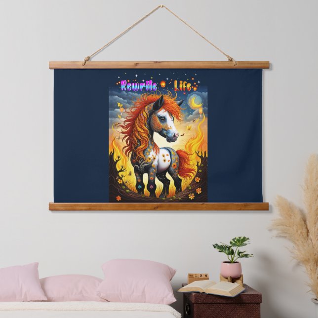 Rewrite Life Hanging Tapestry (Bedroom)