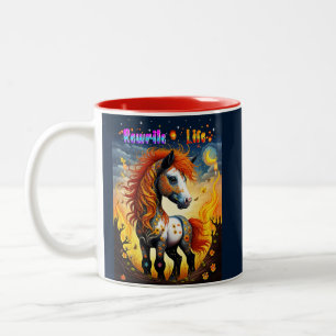 Rewrite Life Two-Tone Coffee Mug