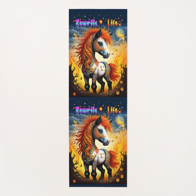 Rewrite Life Yoga Mat (Front)