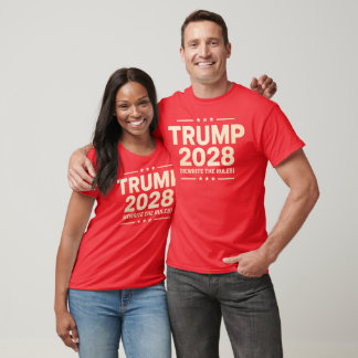 Rewrite the Rules Patriotic, Trump 2028 T-Shirt