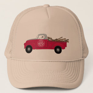 Rex and Red Truck hat