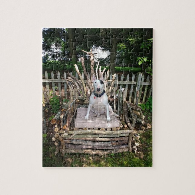 Rex and Throne Jigsaw puzzle (Vertical)
