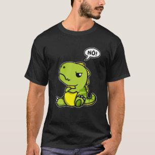 Rex Baby Dino With Funny Statement Simply Don't Sa T-Shirt