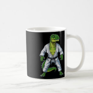 Rex Dinosaur Martial Arts Martial Artist Jiu-jitsu Coffee Mug