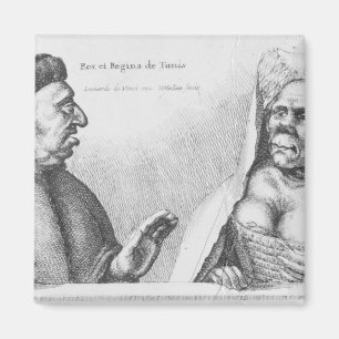 Rex et Regina de Tunis Magnet