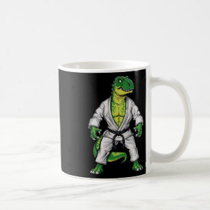 Rex Martial Arts Dinosaur Jiu-jitsu Bjj Karate  Coffee Mug