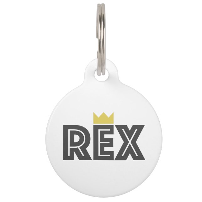 Rex Pet Tag (Front)