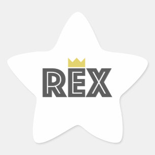 Rex Star Sticker
