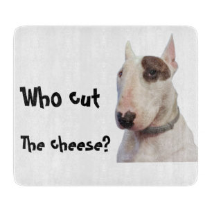 Rex The TV Terrier humorous Cutting board