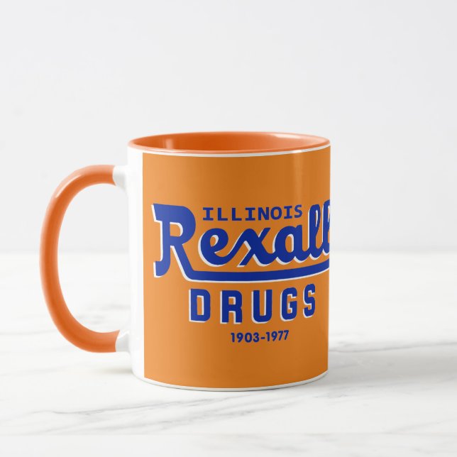 Rexall Drugs of Illinois - 1903-1977 Mug (Left)