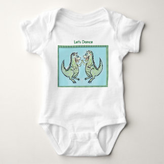 Rexie and Rex Baby Bodysuit