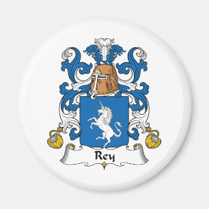 Rey Family Crest Magnet