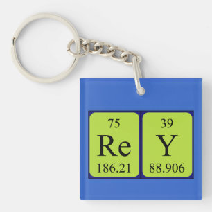 Rey periodic table name keyring