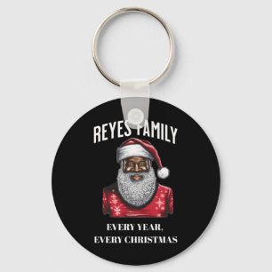 Reyes Family Christmas Key Ring