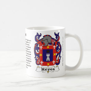 Reyes Family Crest Mug