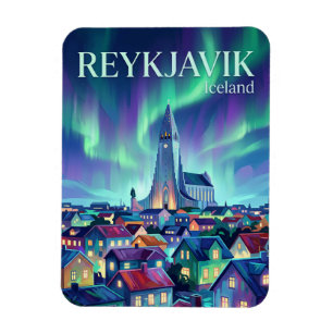 Reykjavík Iceland Magnet