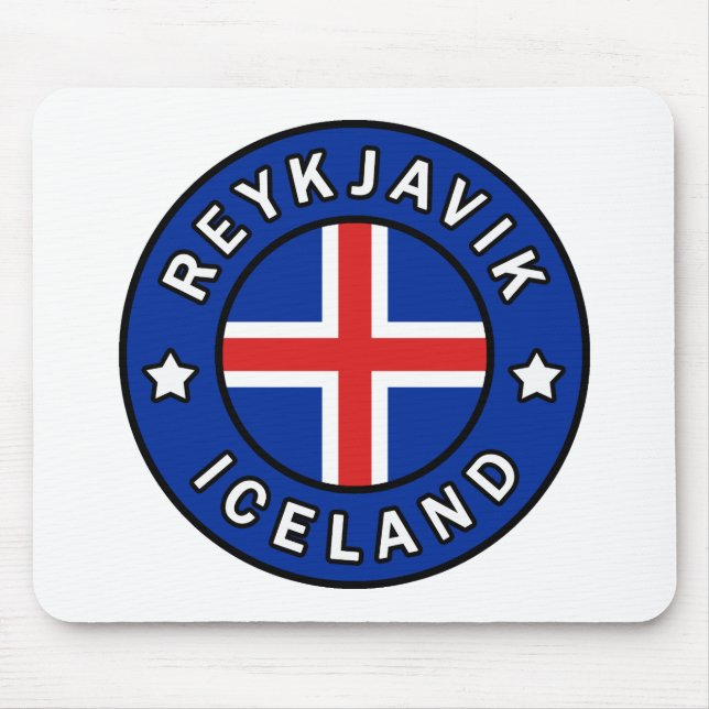 Reykjavik Iceland Mouse Pad (Front)