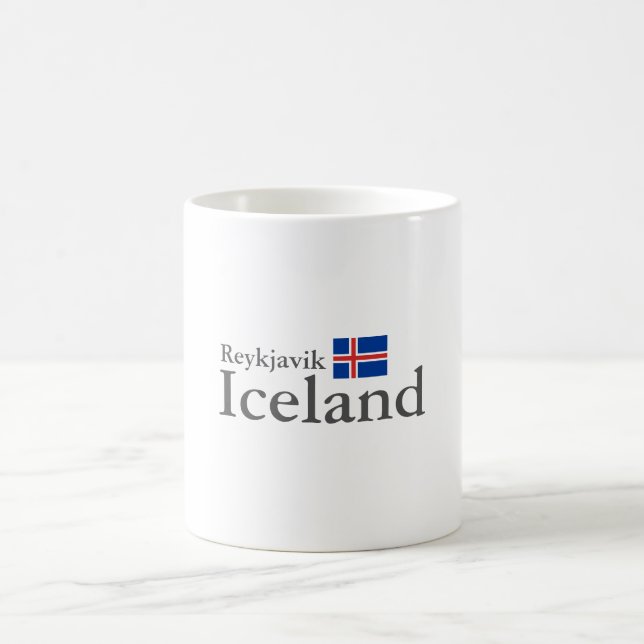 Reykjavik, Iceland Mug (Center)
