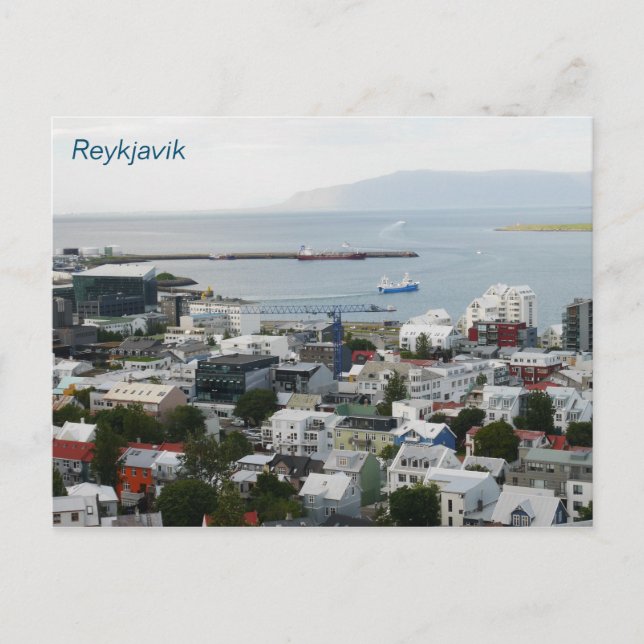 Reykjavik Iceland Postcard (Front)