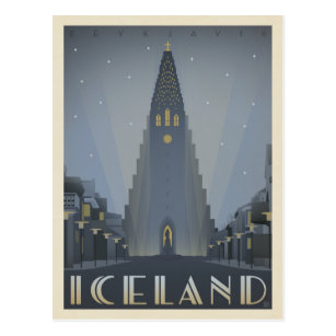 Reykjavik, Iceland Postcard