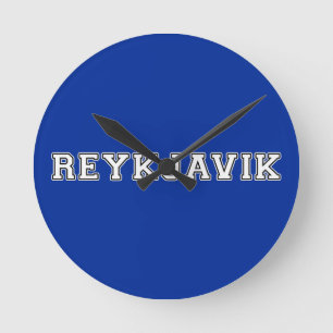 Reykjavik Iceland Round Clock