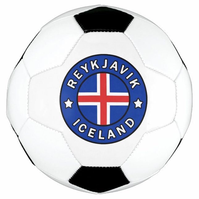Reykjavik Iceland Soccer Ball (Front)