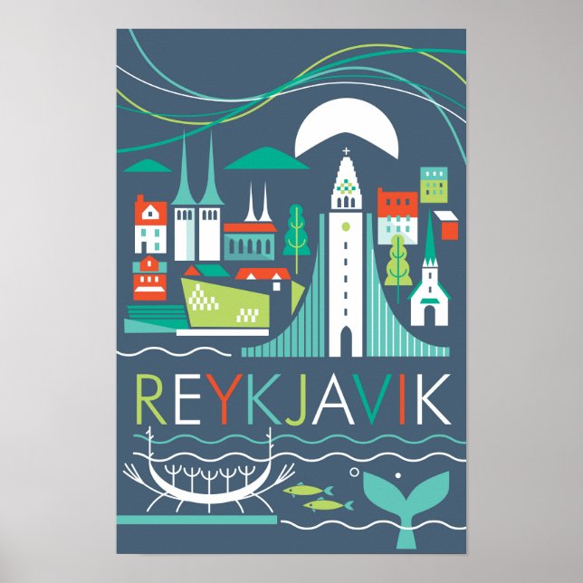 Reykjavik Print (Front)