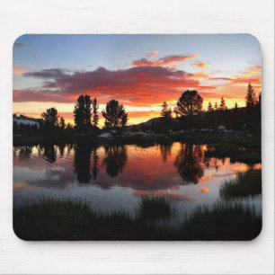 Reymann Lake Sunset - Yosemite Mouse Pad