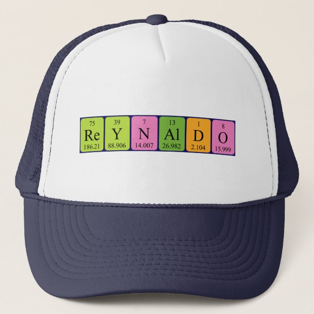 Reynaldo periodic table name hat (Front)