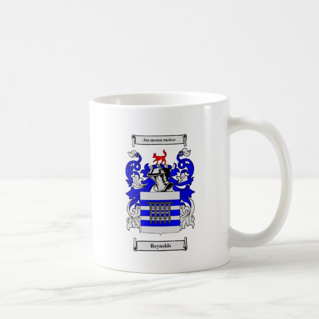 Reynolds Coat of Arms Coffee Mug (Right)