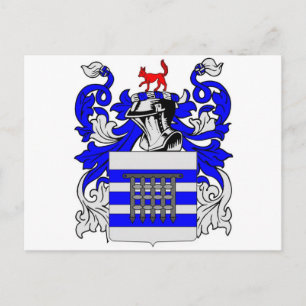 Reynolds Coat of Arms Postcard