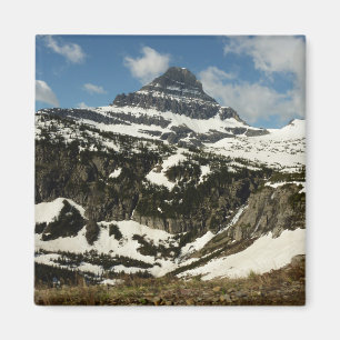 Reynolds Mountain from Logan Pass at Glacier Park Magnet